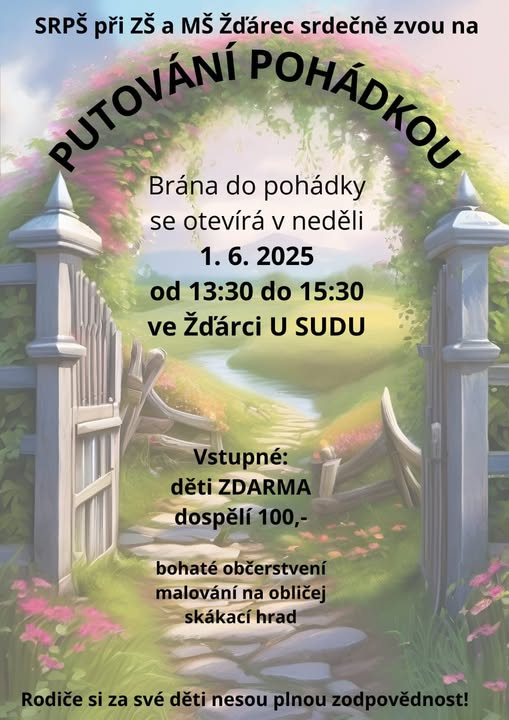 Obec Žďárec - Putování pohádkou